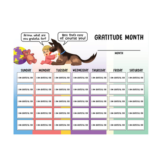 Arrow's Gratitude Calendar